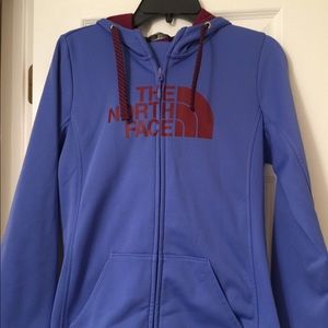 North Face zip hoodie